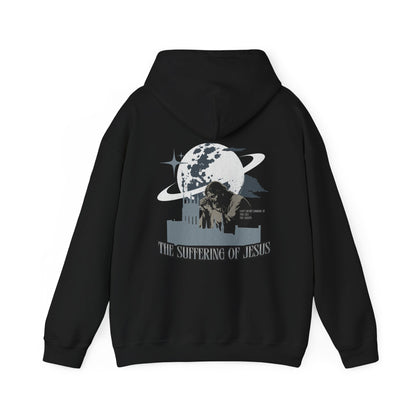 The suffering of Jesus Unisex Heavy Blend™ Hooded Sweatshirt - StyleMZ