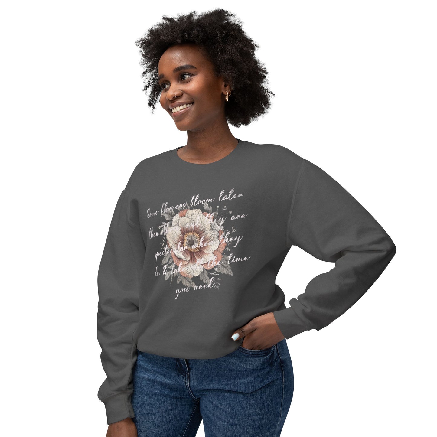 Korea -  Unisex Lightweight Crewneck Sweatshirt  - StyleMZ