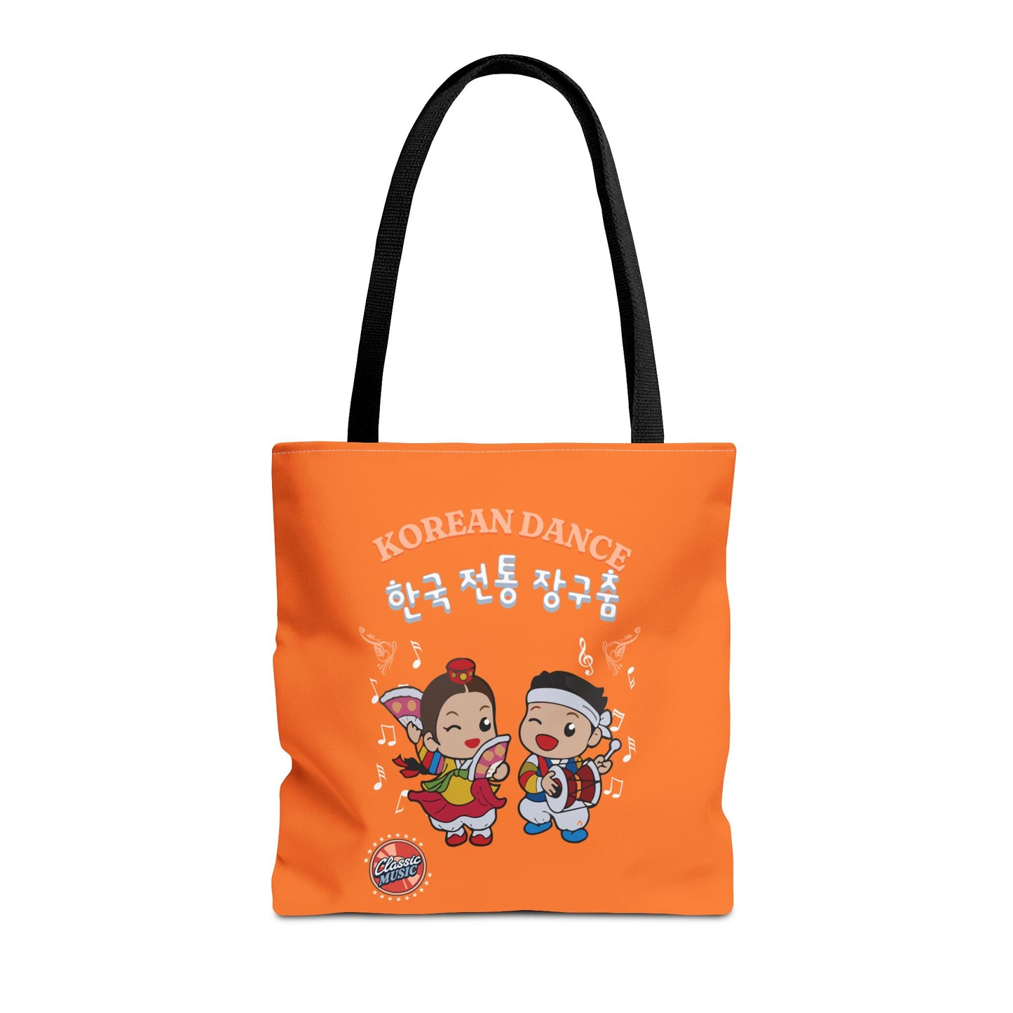 Korean traditional drum dance Tote Bag (AOP) - StyleMZ