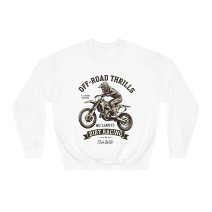 Korea -  Off-road thriller Unisex DryBlend® Crewneck Sweatshirt  - StyleMZ