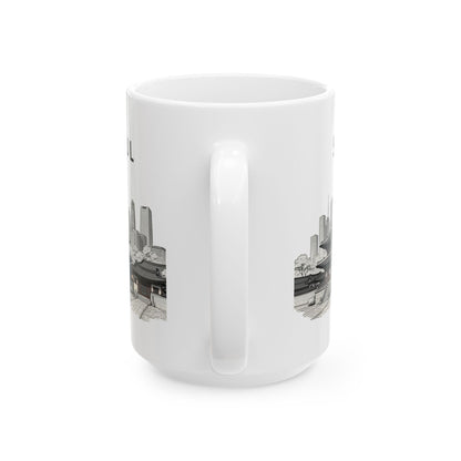 SEOUL Ceramic Mug, (11oz, 15oz) - StyleMZ