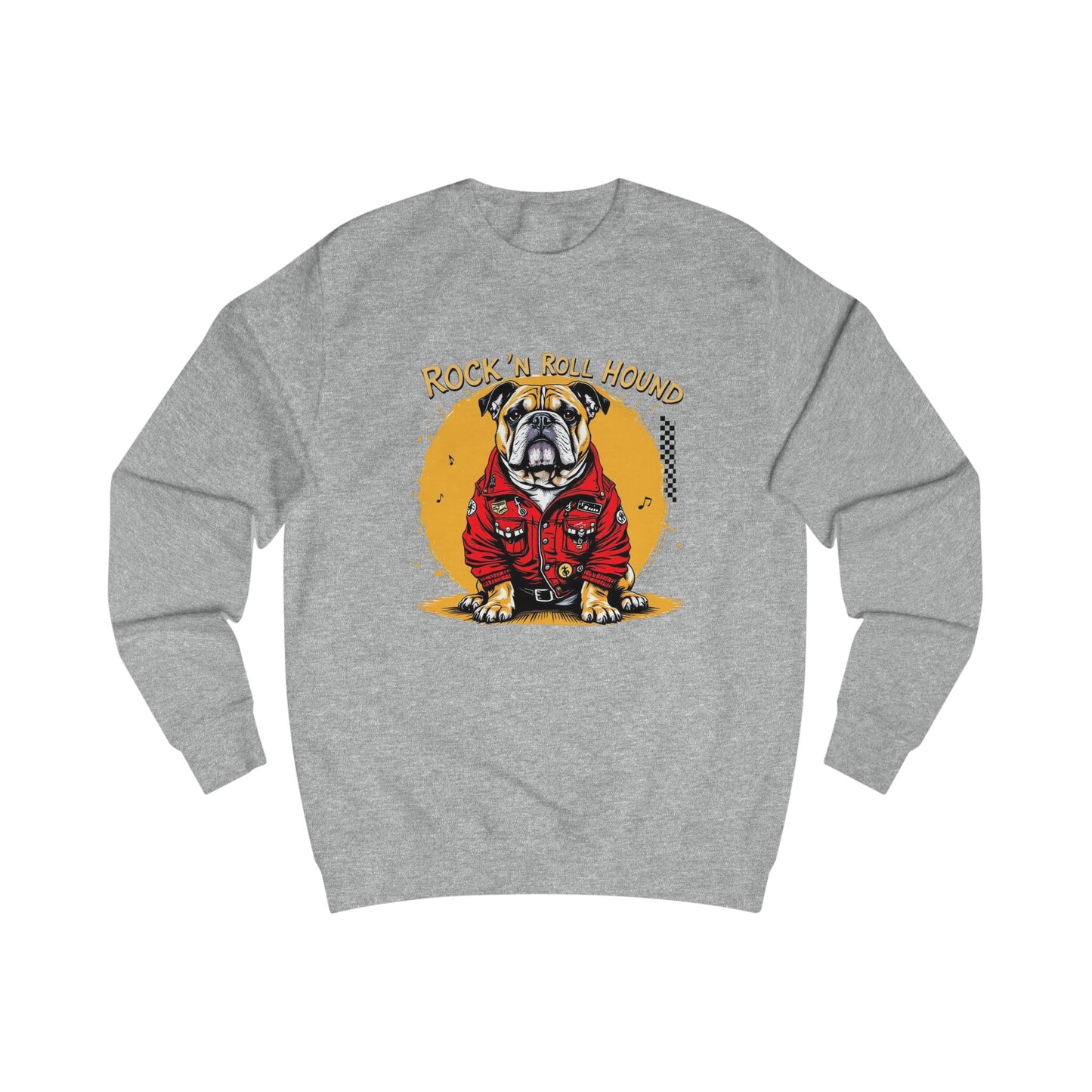 Rock ‘n’ Roll Hound Unisex Sweatshirt - StyleMZ