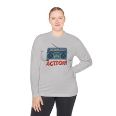 Korea -  Get action Unisex Lightweight Long Sleeve Tee  - StyleMZ