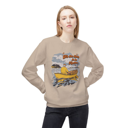 Korea -  Time to be together Unisex Midweight Softstyle Fleece Crewneck Sweatshirt  - StyleMZ