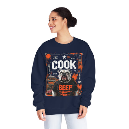 Cook beef Unisex NuBlend® Crewneck Sweatshirt - StyleMZ-Stylemz