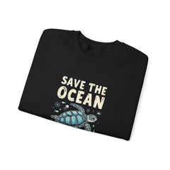 Corea - Sudadera unisex de cuello redondo Heavy Blend™ Save the Ocean - StyleMZ 