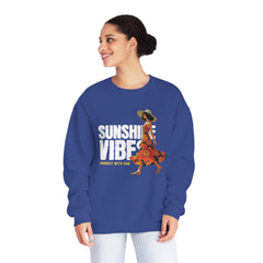 Corea - Sudadera unisex con cuello redondo Sunshine Vibes NuBlend® - StyleMZ 