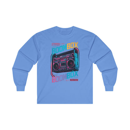 Boom box Unisex Ultra Cotton Long Sleeve Tee - StyleMZ