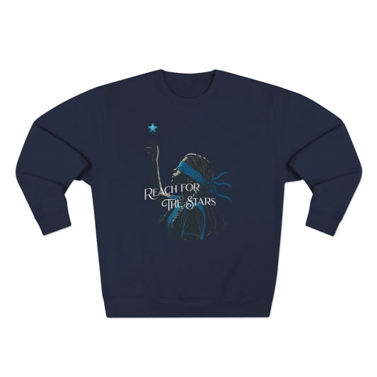 Korea - Reach for the stars Unisex Crewneck Sweatshirt - StyleMZ - Stylemz