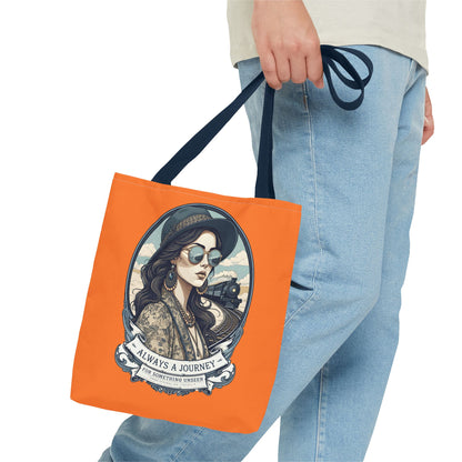 Always a journey Tote Bag (AOP) - StyleMZ