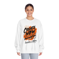 Korea -  Create now Unisex DryBlend® Crewneck Sweatshirt  - StyleMZ