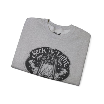 Seek the light Unisex Heavy Blend™ Crewneck Sweatshirt - StyleMZ