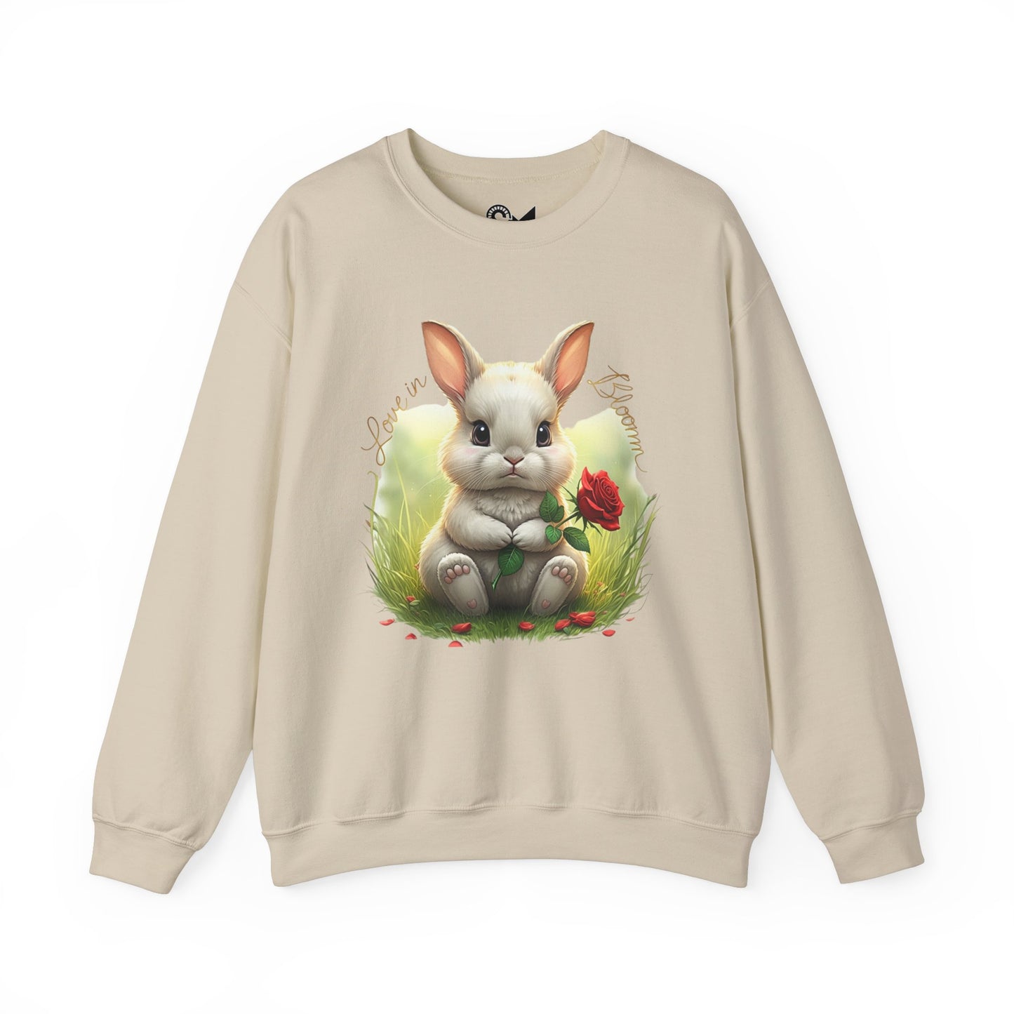 Love in bloom Unisex Heavy Blend™ Crewneck Sweatshirt - StyleMZ