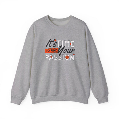 Korea -  It's time find your passion Unisex Heavy Blend™ Crewneck Sweatshirt  - StyleMZ