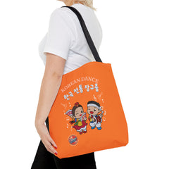 Korea -  Korean traditional drum dance Tote Bag (AOP)  - StyleMZ