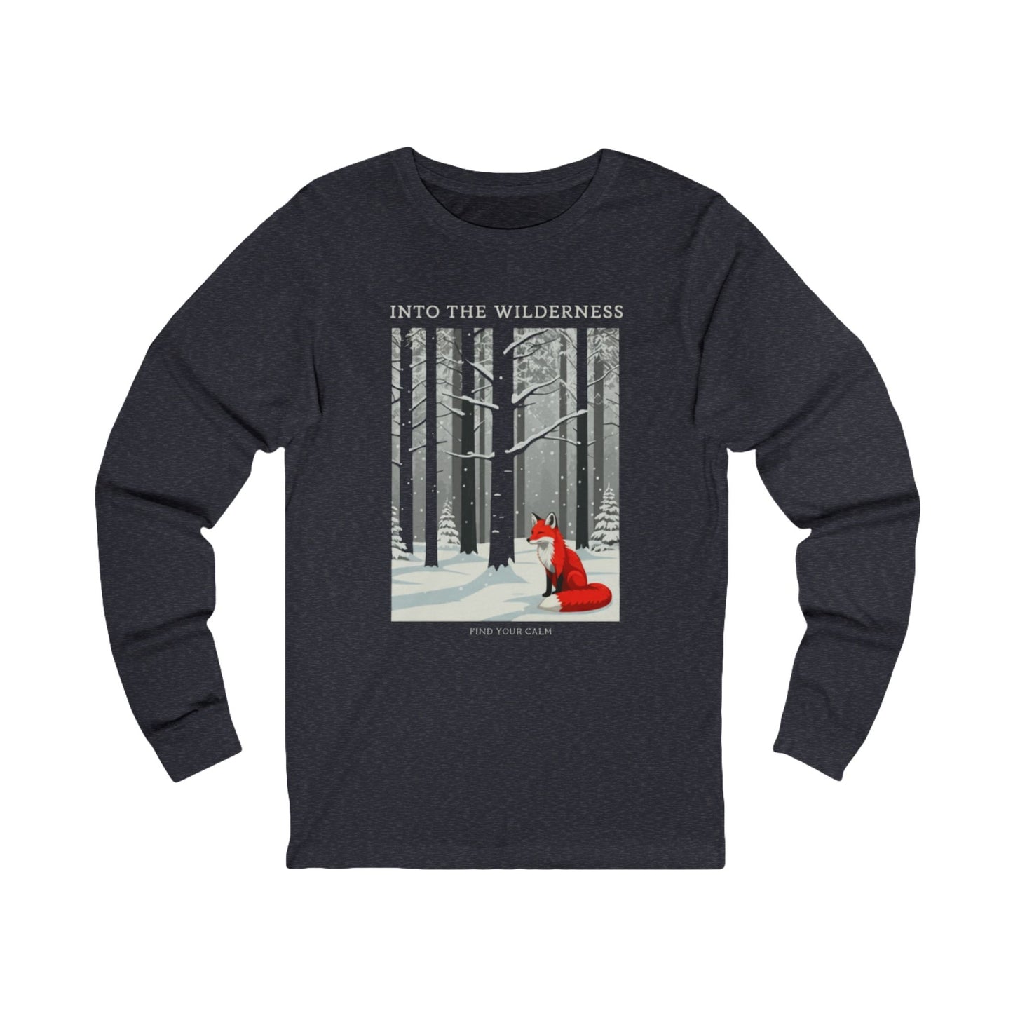 Into the wilderness Unisex Jersey Long Sleeve Tee - StyleMZ