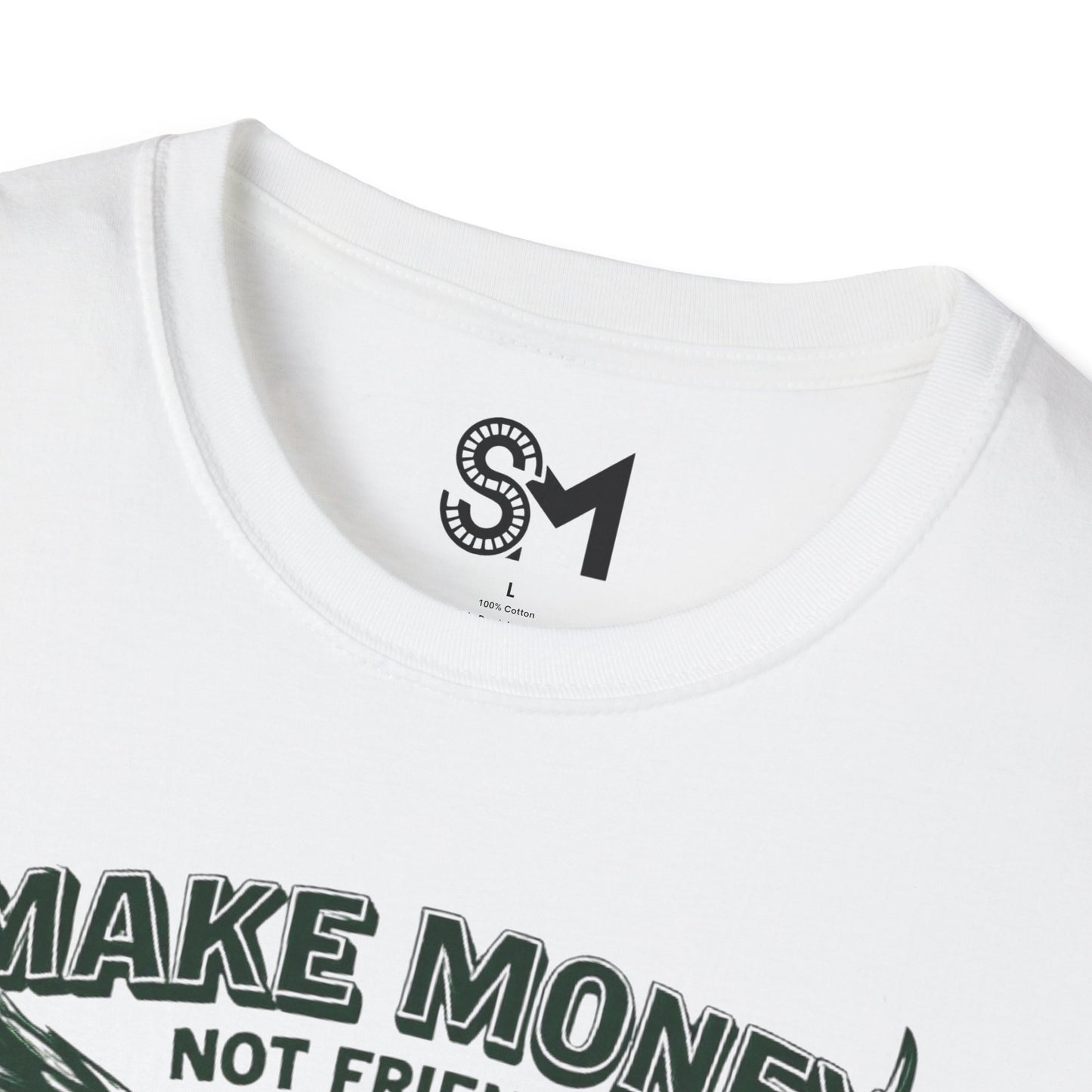 Make Money Unisex Softstyle T-Shirt - StyleMZ