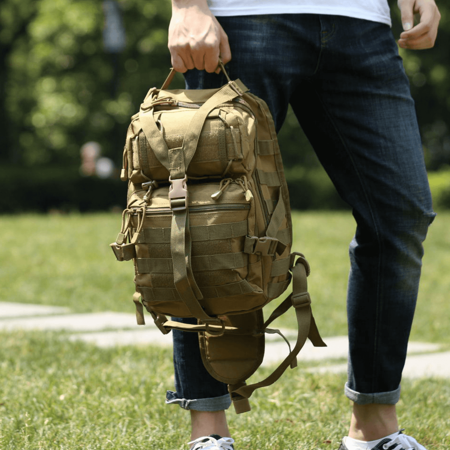 Tactical Medium Sling Range Bag - Stylemz