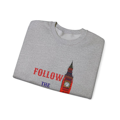 Korea -  Follow the Holy Spirit Unisex Heavy Blend™ Crewneck Sweatshirt  - StyleMZ