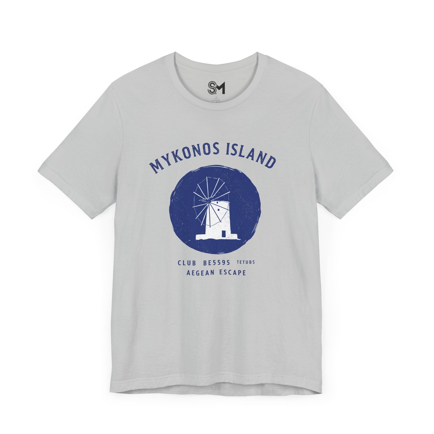 Mykonos Island Unisex Jersey Short Sleeve Tee