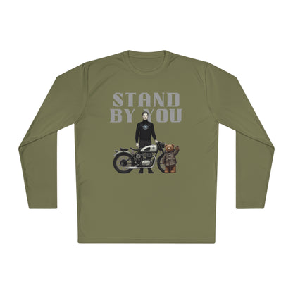 Korea -  Stand by you Unisex Lightweight Long Sleeve Tee  - StyleMZ