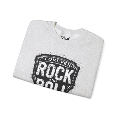 Forever Rock and Roll Unisex Heavy Blend™ Crewneck Sweatshirt