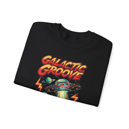 Galactic groove Unisex Heavy Blend™ Crewneck Sweatshirt - StyleMZ