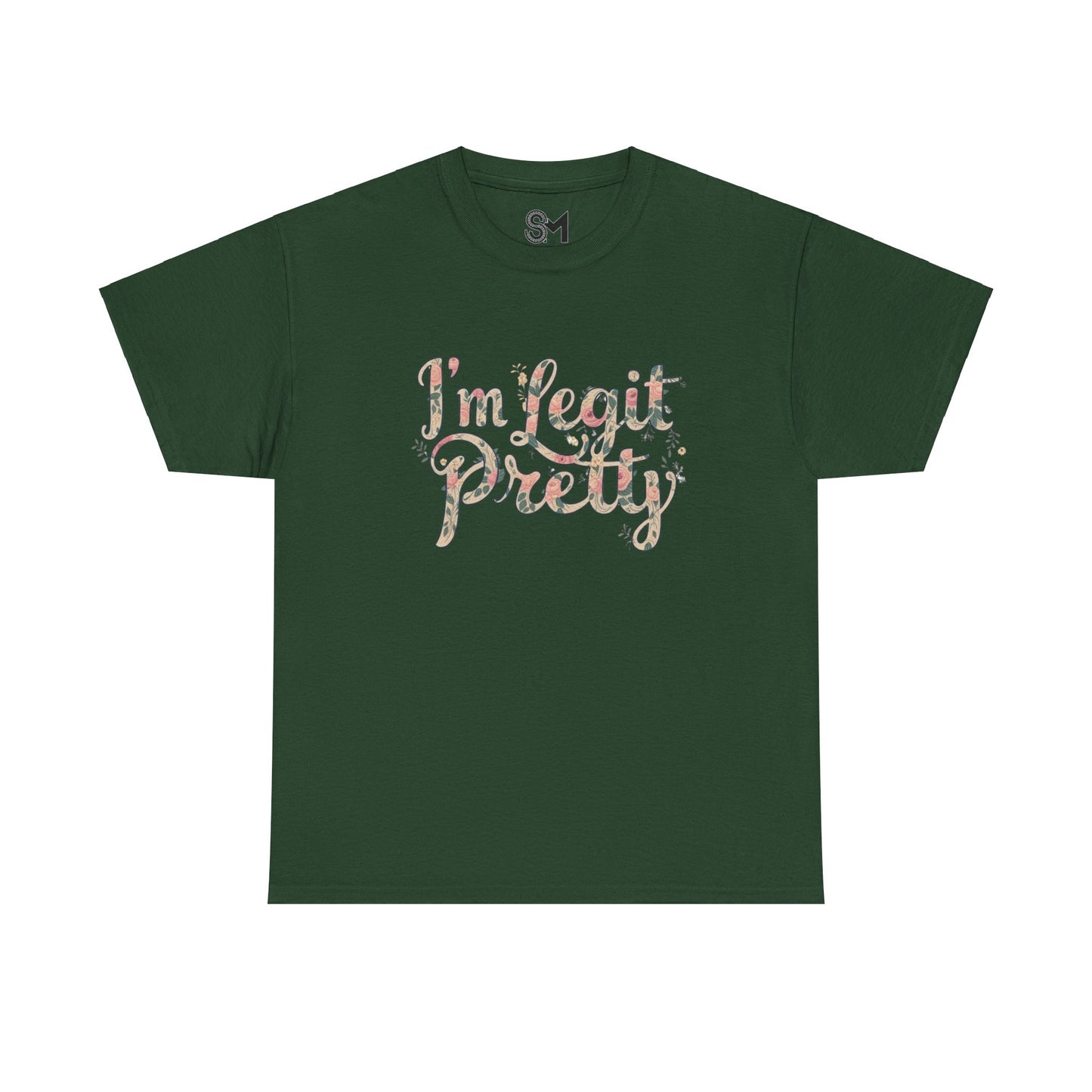 I'm legit pretty Unisex Heavy Cotton Tee - StyleMZ