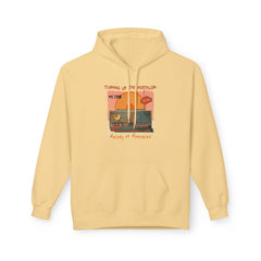 Korea -  Turning up the nostalgia Unisex Midweight Softstyle Fleece Hoodie  - StyleMZ