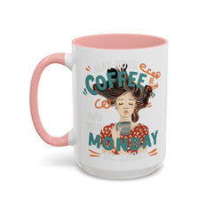 Korea -  Strong Coffee Accent Coffee Mug (11, 15oz)  - StyleMZ