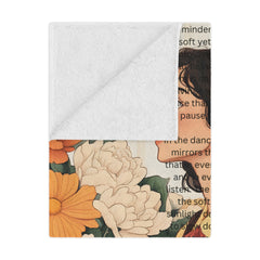 Korea -  In the quiet whispers of the garden Microfiber Blanket  - StyleMZ