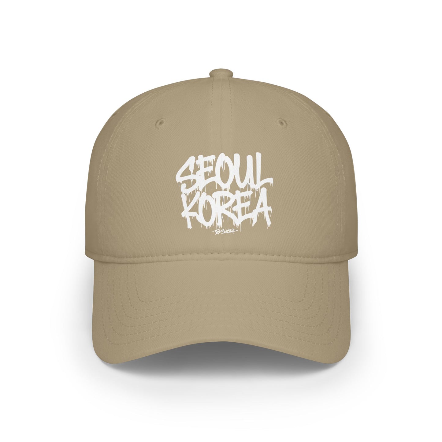 Korea - Seoul Korea Low Profile Baseball Cap - StyleMZ - Stylemz