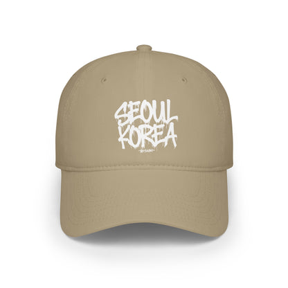 Korea - Seoul Korea Low Profile Baseball Cap - StyleMZ - Stylemz