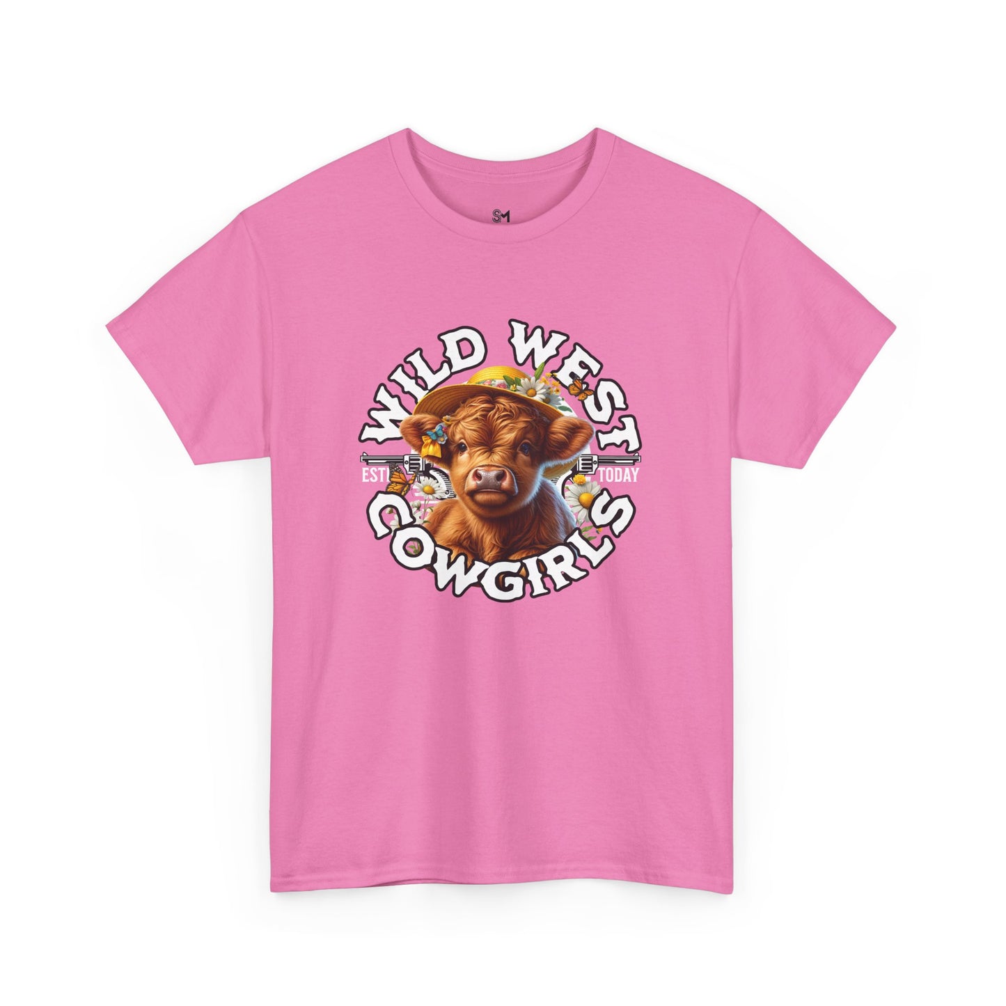 Wild west cow girls Unisex Heavy Cotton Tee