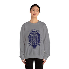 Night watcher Unisex Heavy Blend™ Crewneck Sweatshirt  - Korea  - StyleMZ