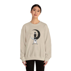 Korea -  Silent Strings, Moonlit Dreams Unisex Heavy Blend™ Crewneck Sweatshirt  - StyleMZ