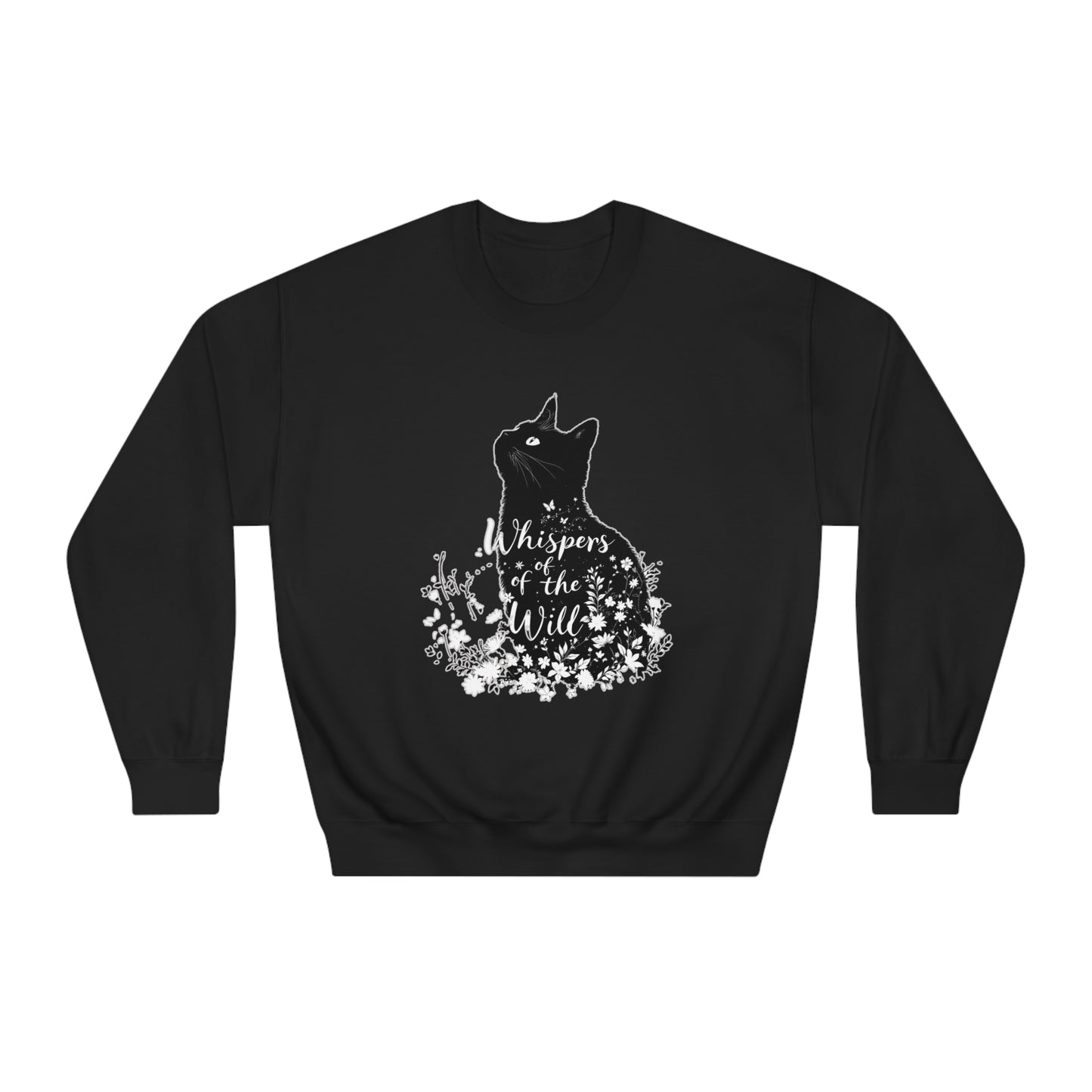 Whispers of the Wild Unisex DryBlend® Crewneck Sweatshirt - StyleMZ - Stylemz