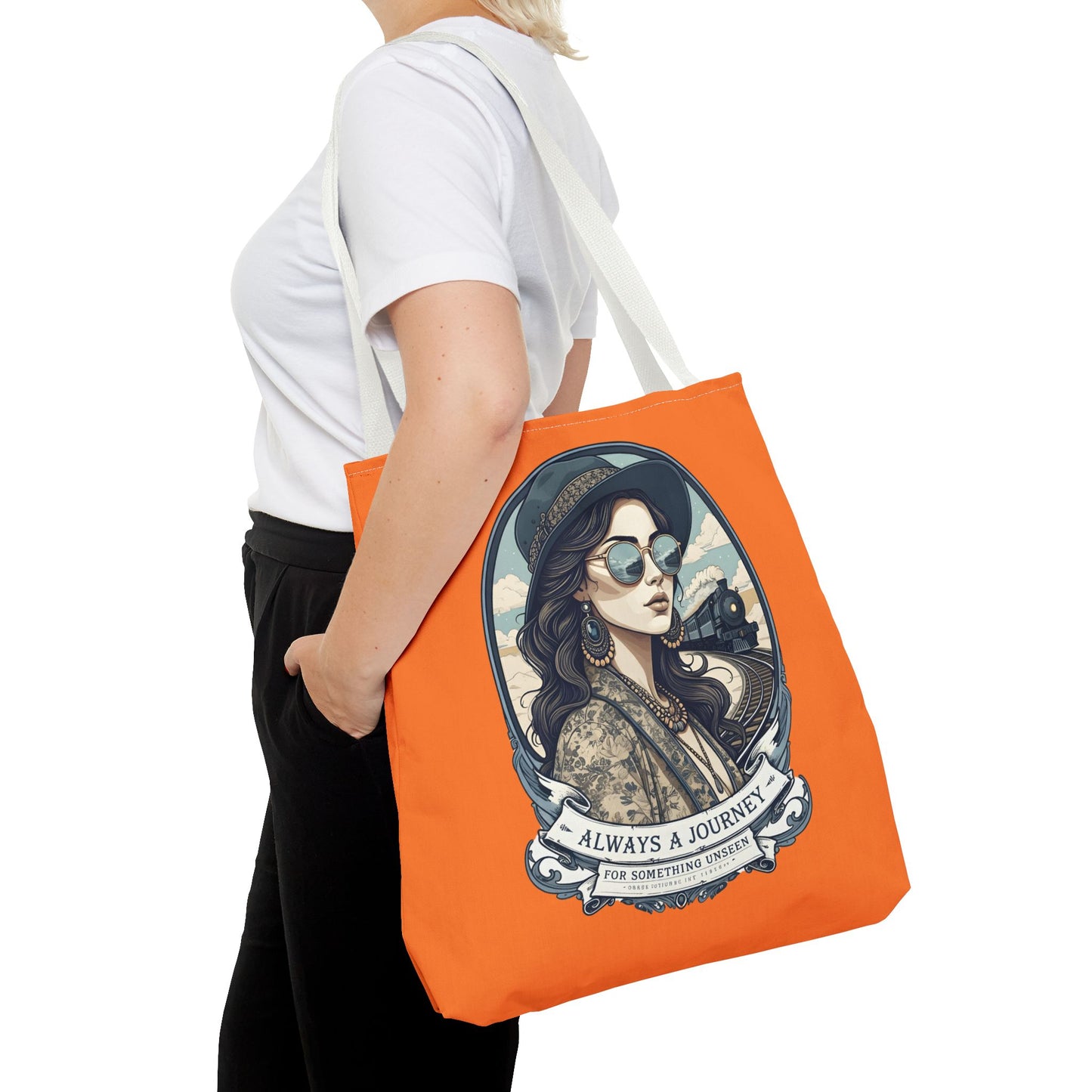 Always a journey Tote Bag (AOP) - StyleMZ