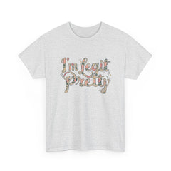 Korea -  I'm legit pretty Unisex Heavy Cotton Tee  - StyleMZ