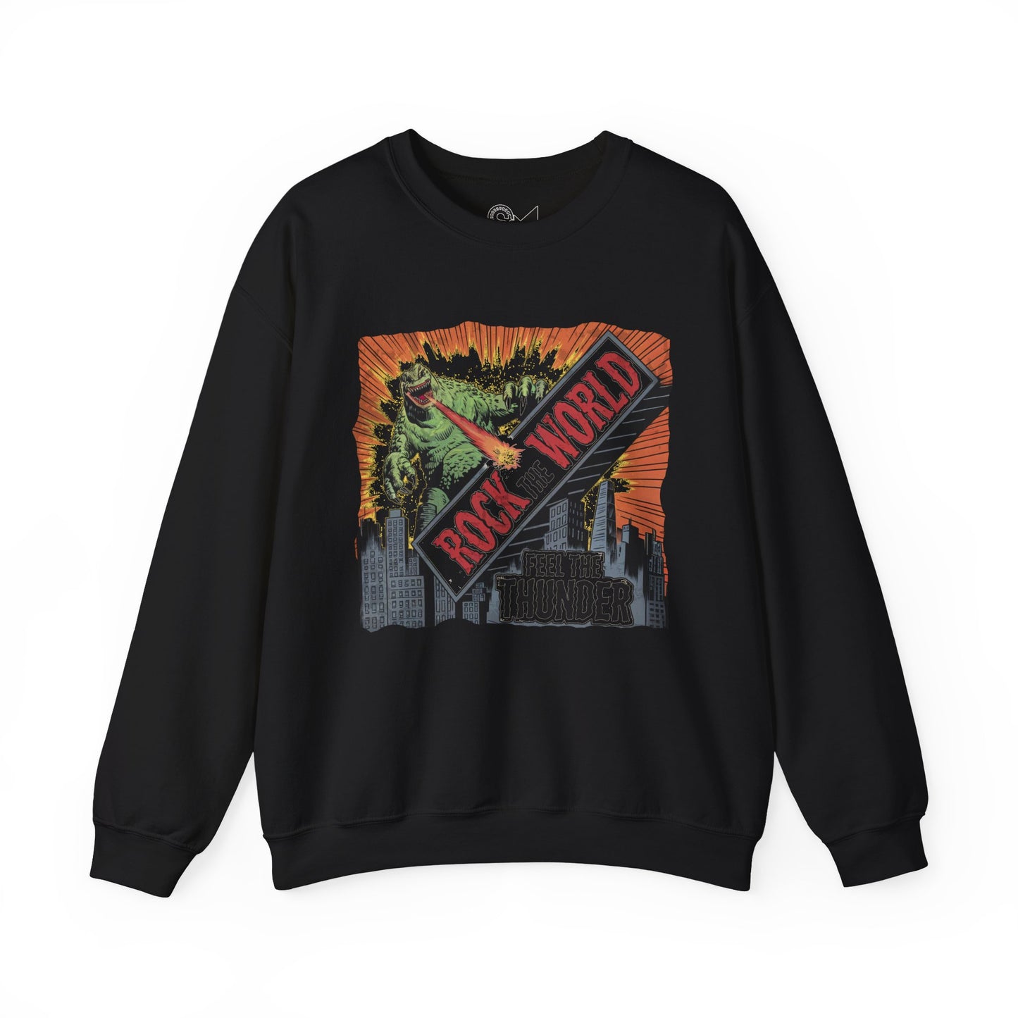 Rock the world Unisex Heavy Blend™ Crewneck Sweatshirt - StyleMZ