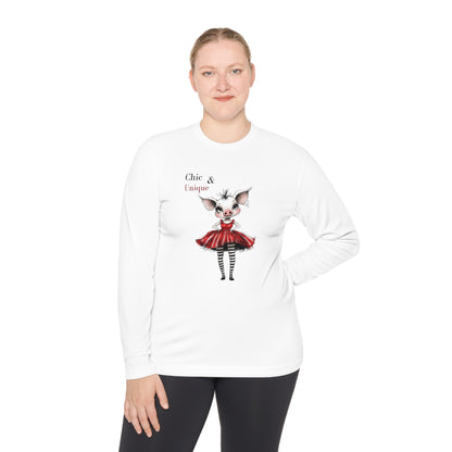 Korea -  Chick & Unique Unisex Lightweight Long Sleeve Tee  - StyleMZ