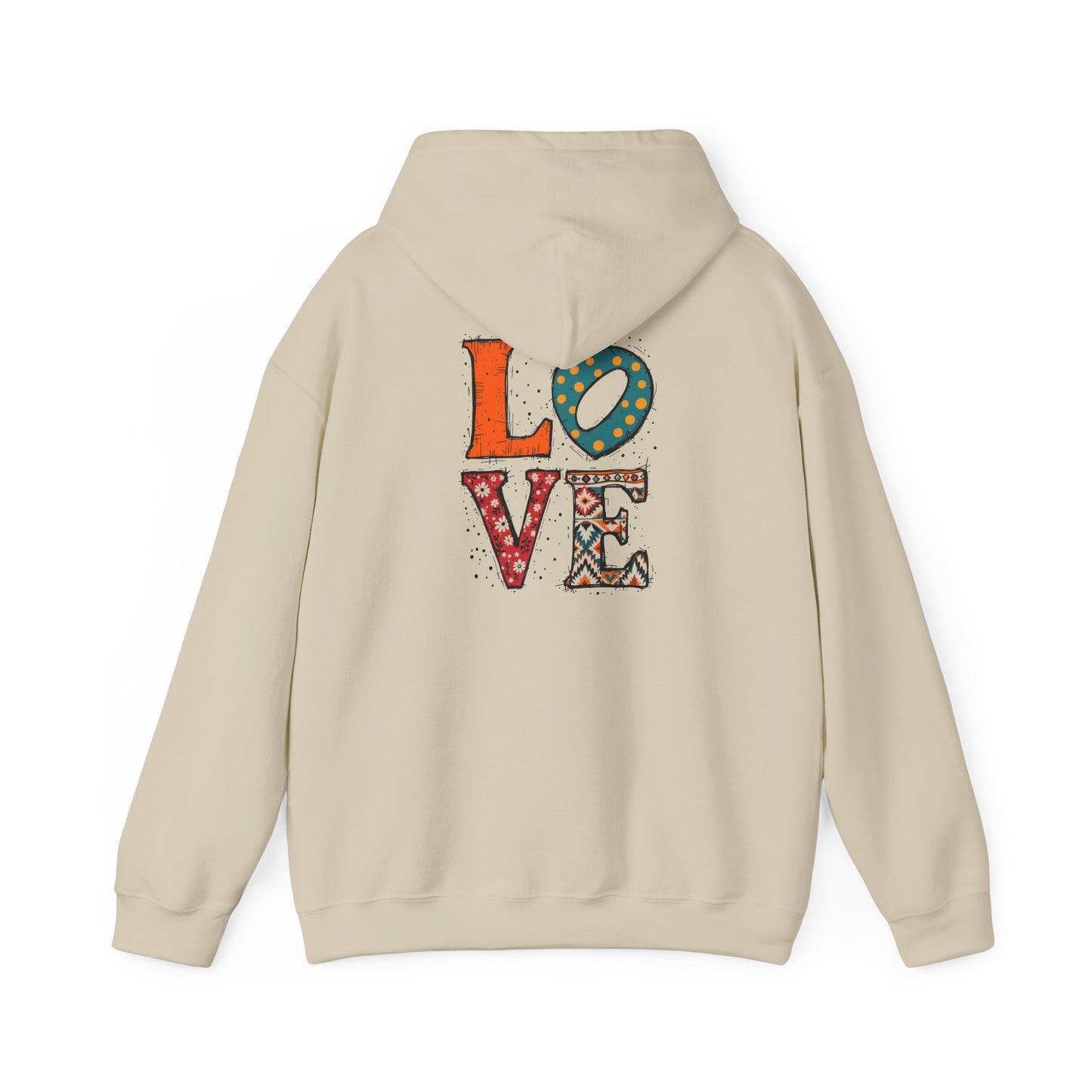 Love Unisex Heavy Blend™ Hooded Sweatshirt - StyleMZ