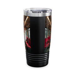 Korea -  Life is long strange trip Ringneck Tumbler, 20oz  - StyleMZ