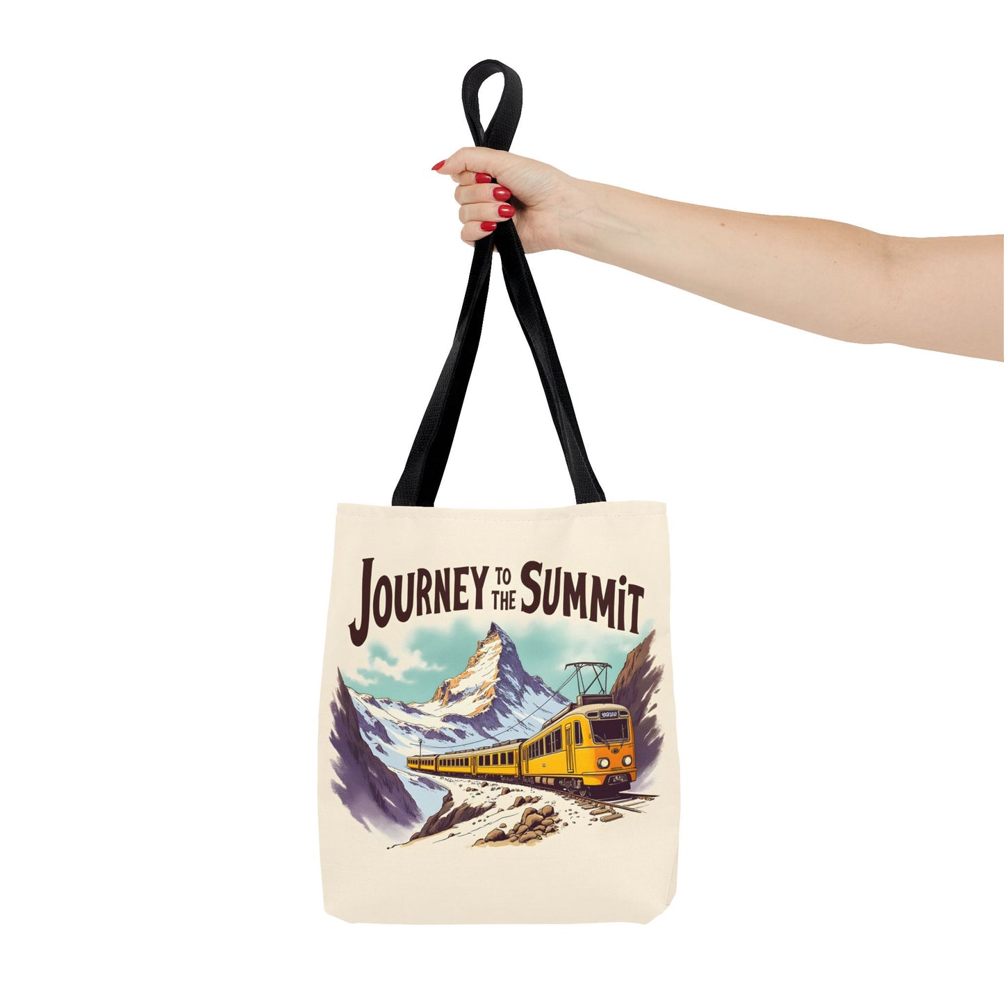 Journey to the summit Tote Bag (AOP) - StyleMZ