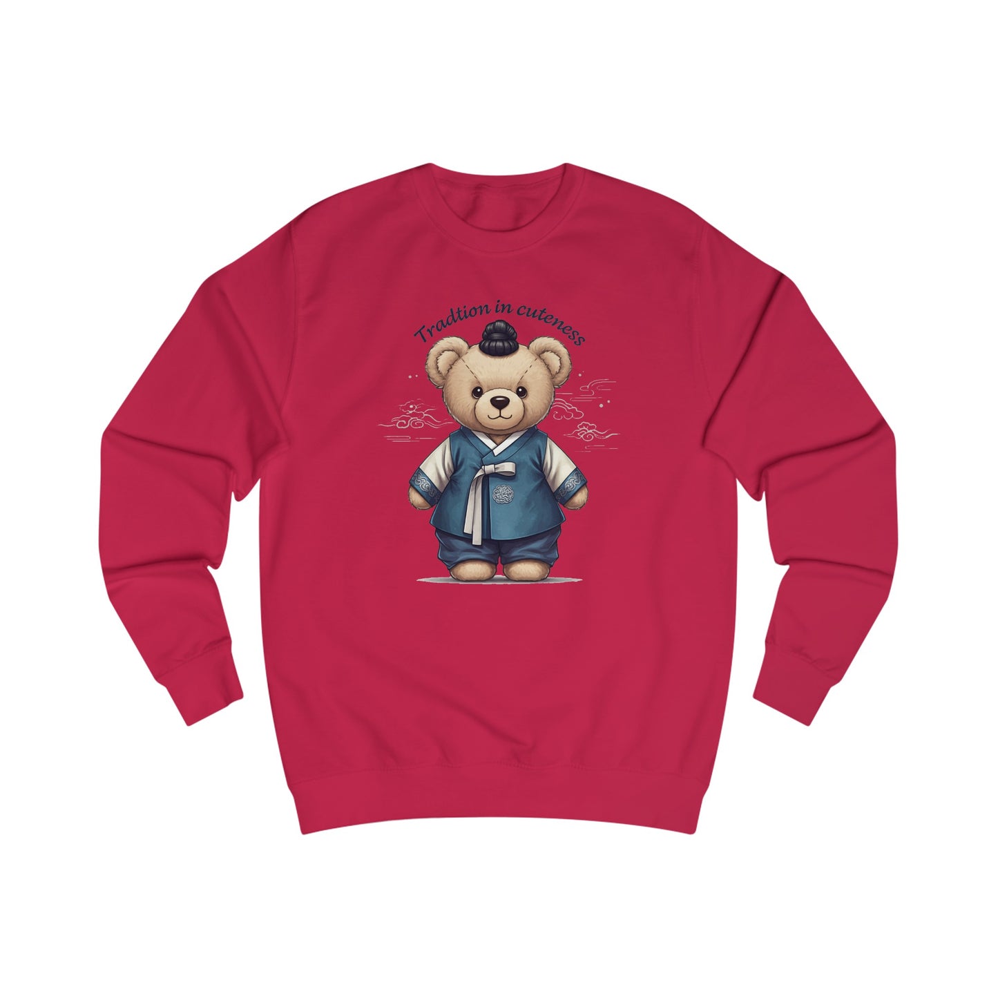 Tradition meets cuteness Unisex Sweatshirt  - StyleMZ