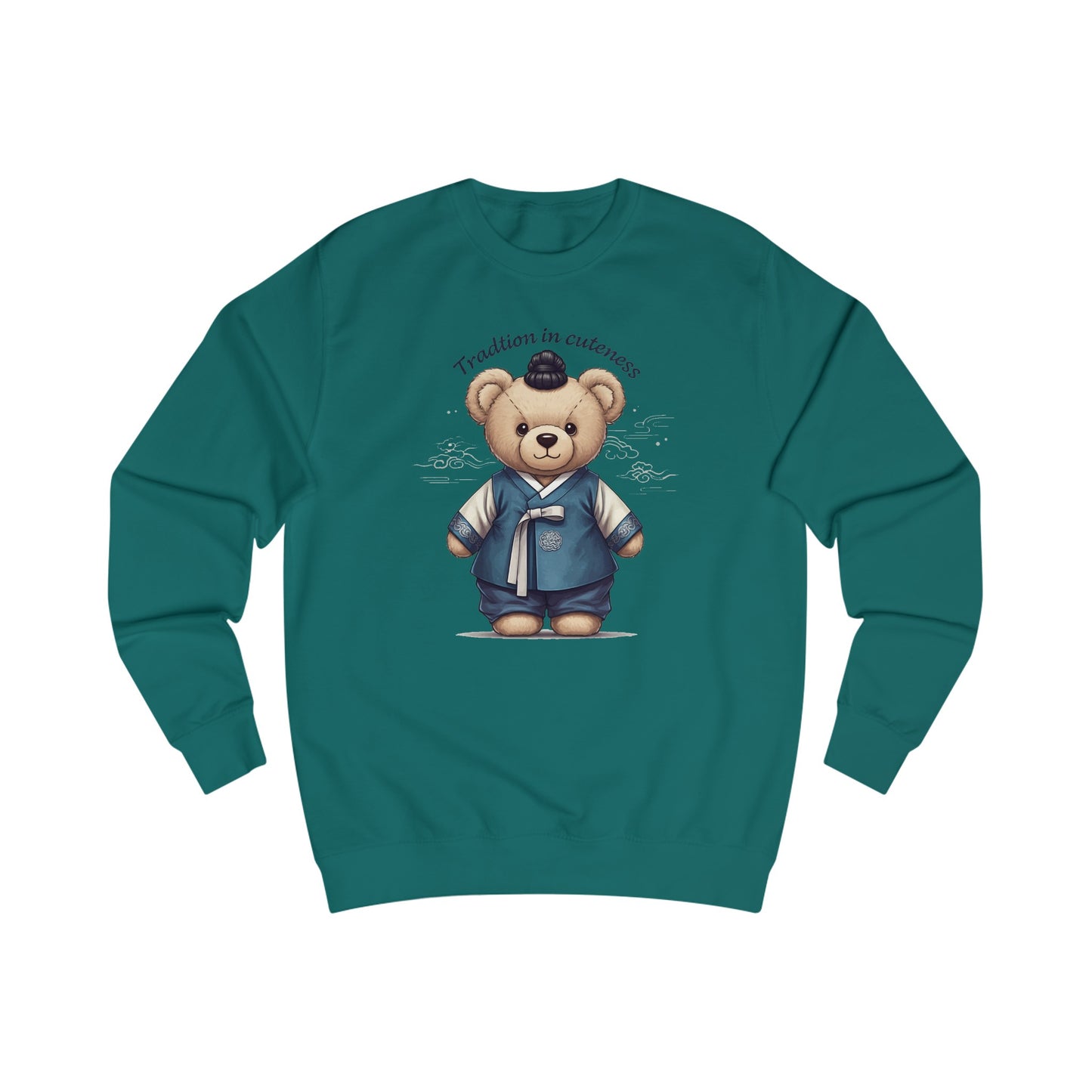 Tradition meets cuteness Unisex Sweatshirt  - StyleMZ