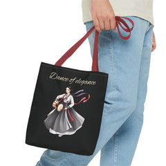 Elegance in dance Tote Bag (AOP)  - StyleMZ