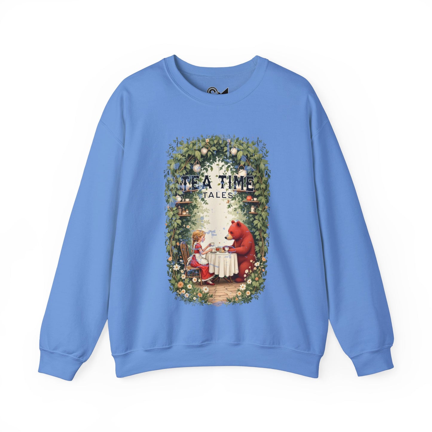 Tea time tales Unisex Heavy Blend™ Crewneck Sweatshirt - StyleMZ