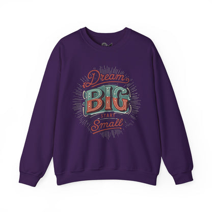 Dream big Unisex Heavy Blend™ Crewneck Sweatshirt - StyleMZ - Stylemz