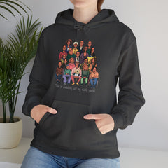 Definitivamente no es mi foto familiar Sudadera con capucha unisex Heavy Blend™ - Corea - StyleMZ 